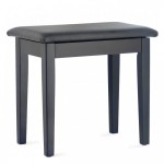 PBF23 BKM SBK-BLACK BENCH MAT+BK VINYLTOP стол пиано