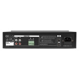 Усилвател PDM25 за 100V инсталации с функции  BT и MP3 и FM tuner