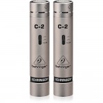  BEHRINGER C-2 Комплект два кондензаторни микрофона с държачи, ветробрани и кейс