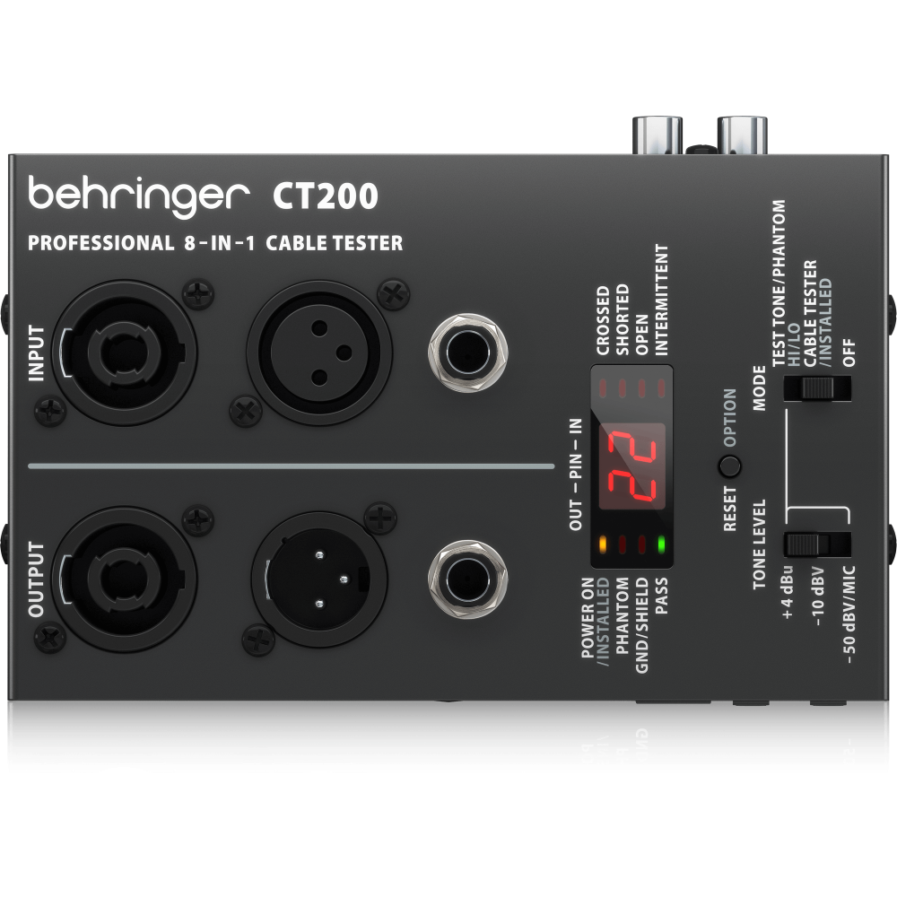 Тестер за кабели Behringer CT200