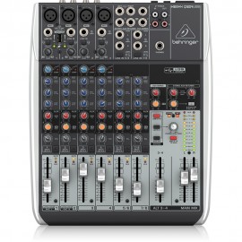 Смесителен пулт 4 моно + 2 стерео Behringer Q1204USB