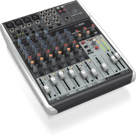 Смесителен пулт 4 моно + 2 стерео Behringer Q1204USB