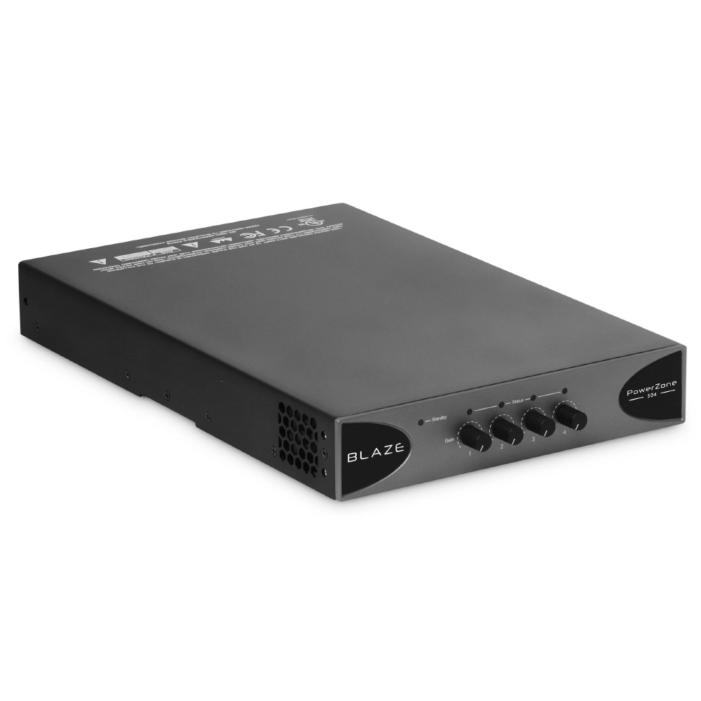 Усилвател 4 x 125W Blaze PowerZone 504