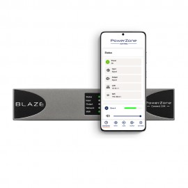 Усилвател мрежов 4 x 60W Blaze PowerZone Connect 254