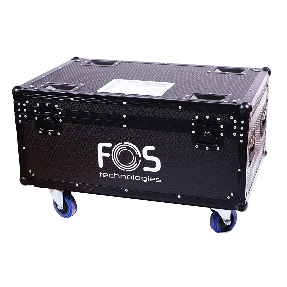 Кейс с колелца за FOS Cyclone PRO D2 / F-6 GO - 4 гнезда