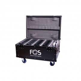 Кейс с колелца за FOS Cyclone PRO D2 / F-6 GO - 4 гнезда