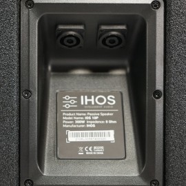 Пасивна двулентова тонколона 10" IOS 10P