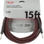 Инструментален кабел Fender PRO RED WD 4.5 M 
