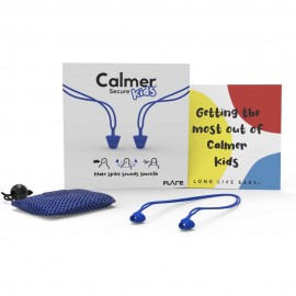 Звукоредуциращи тапи за уши Flare Calmer Kids Secure, силиконови/сини