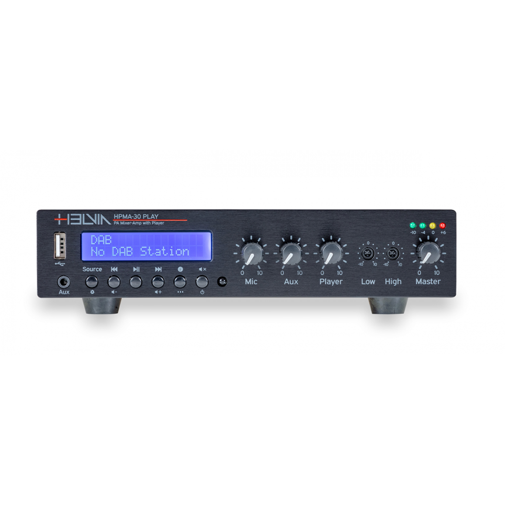 Усилвател 30W, 4ohm, 100V HPMA-30 