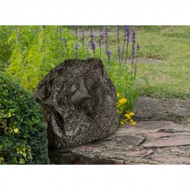 Водоустойчива тонколона за градина с форма на камък Helvia STONE-640XGR