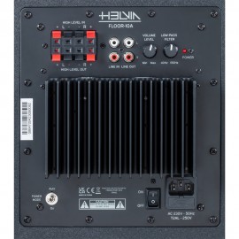 Активен суббуфер 10" Helvia FLOOR-10ABK