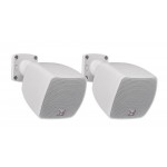 Чифт тонколони за окачен монтаж 100V - 6W/30W бели DEKO-25TWH 2.5 inch 