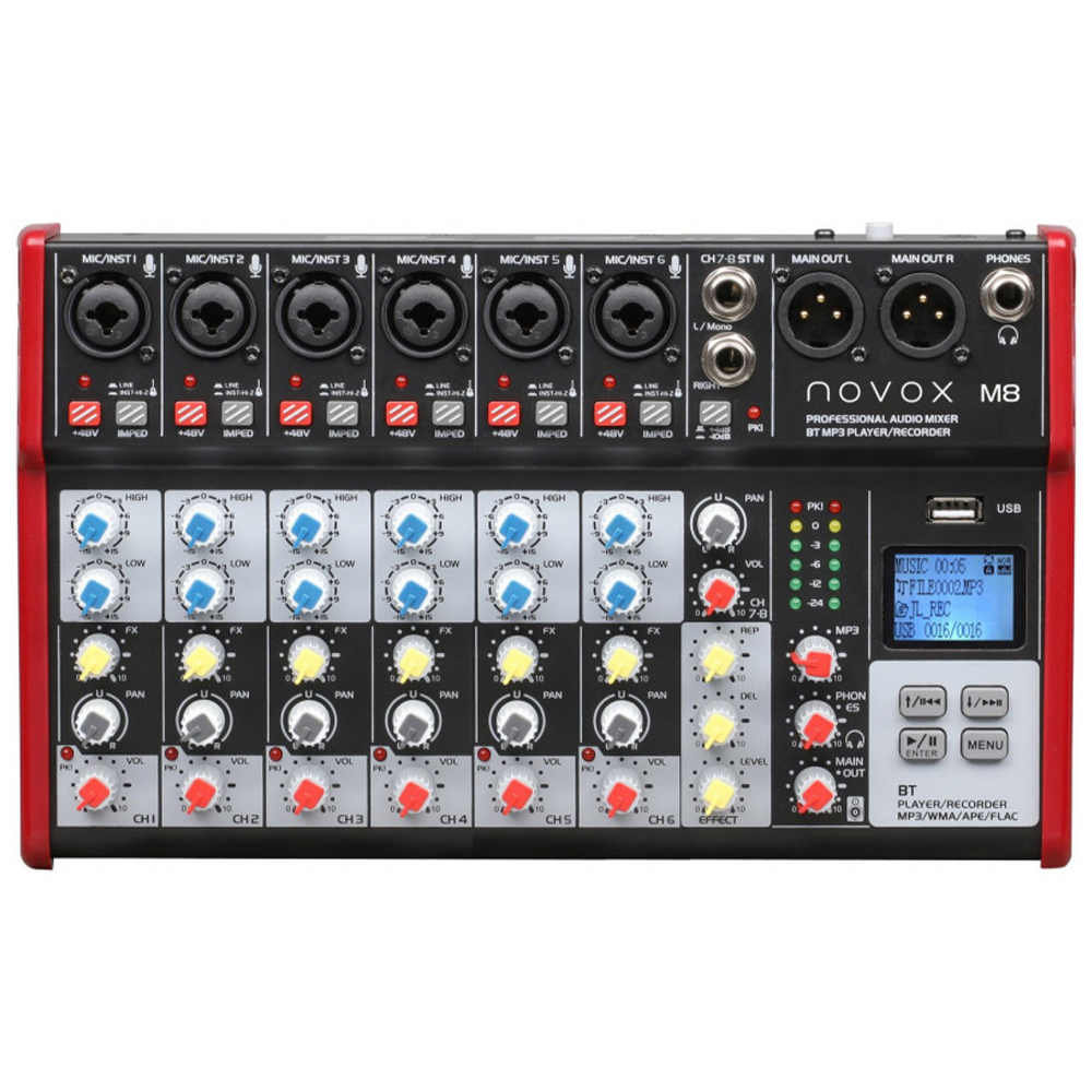 Смесителен пулт 6 моно + 1 стерео M8 MkII