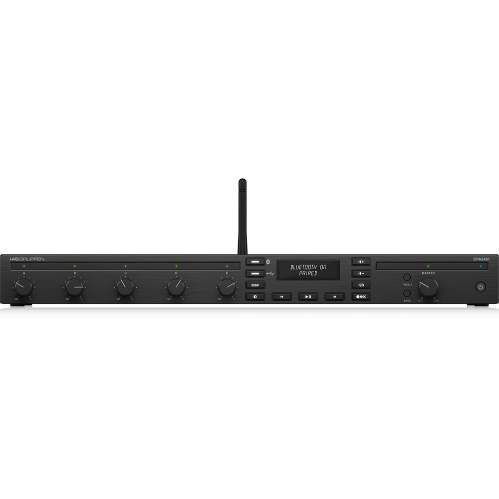 Усилвател със смесителен пулт 240W Lab Gruppen CPA2401