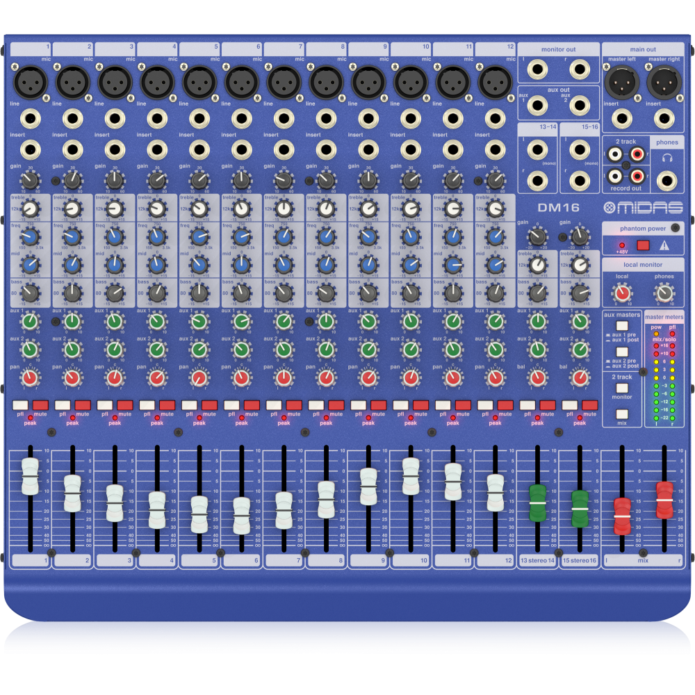 Миксер Midas DM16
