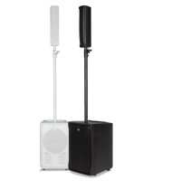 RCF EVOX JMIX8 Активна двулетнова озвучителна система с вграден миксер, бяла