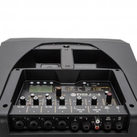 RCF EVOX JMIX8 Активна двулетнова озвучителна система с вграден миксер, бяла