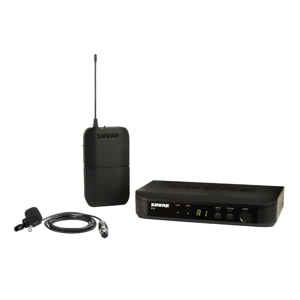 SHURE BLX14E/W85M-M17 Безжична система с микрофон-брошка WL185M