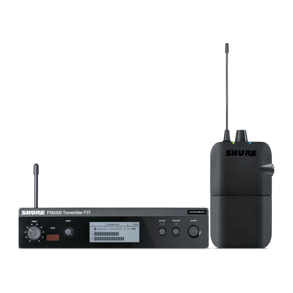 SHURE PSM300 P3TER-H20 Дигитална мониторинг система БЕЗ слушалки