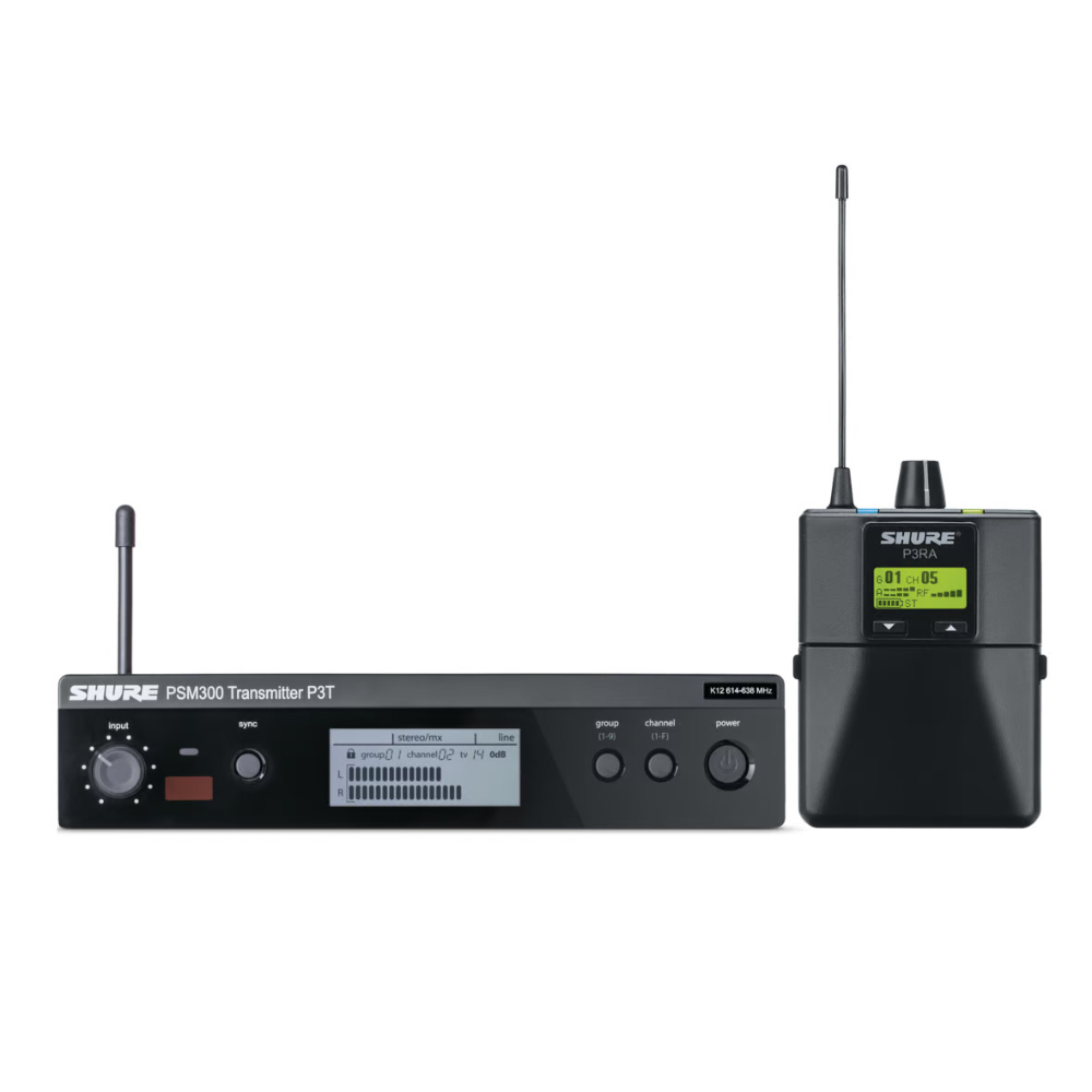 SHURE PSM300 P3TRA-Q25 Дигитална мониторинг система БЕЗ слушалки
