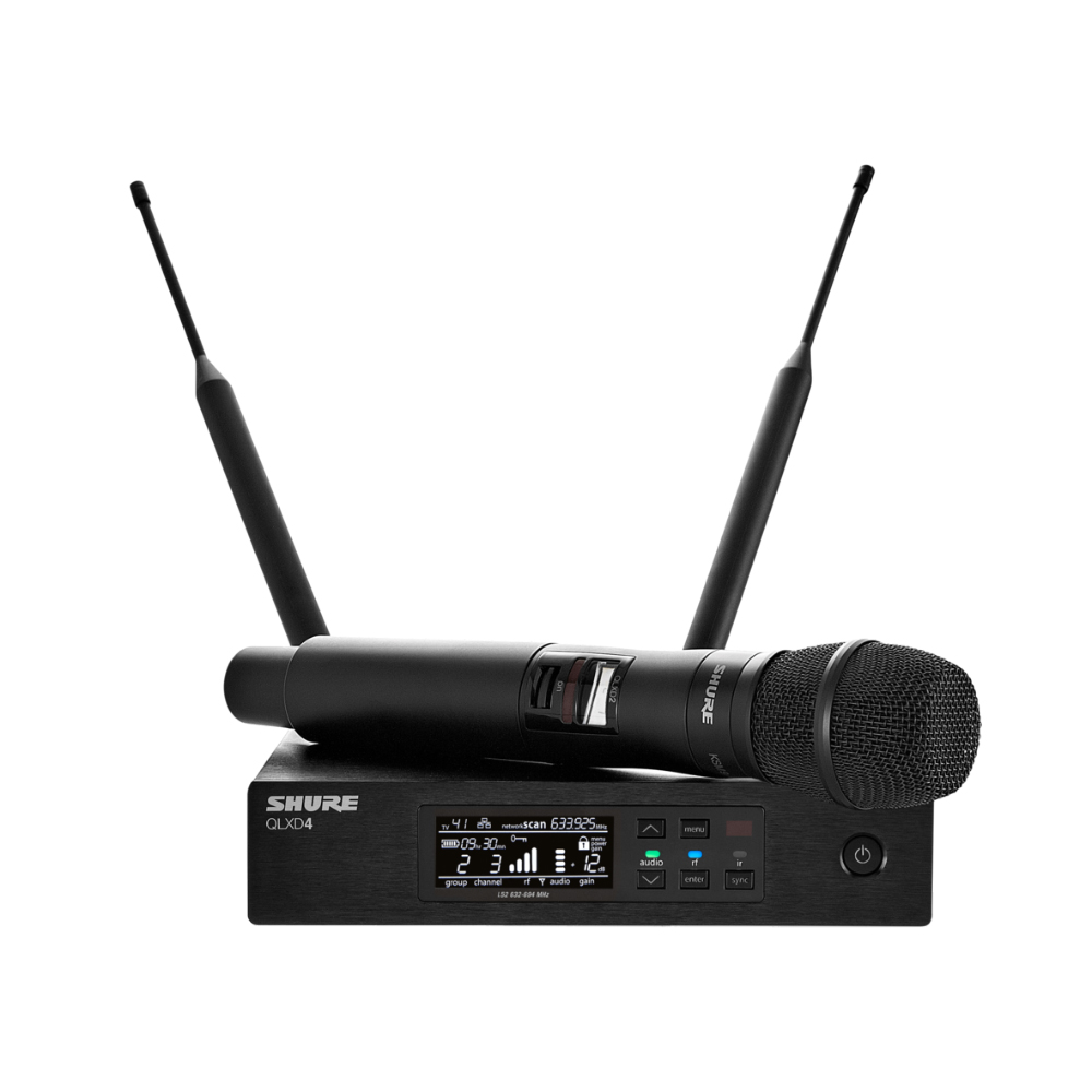SHURE QLXD24E/KSM9 - Вокален безжичен микрофон