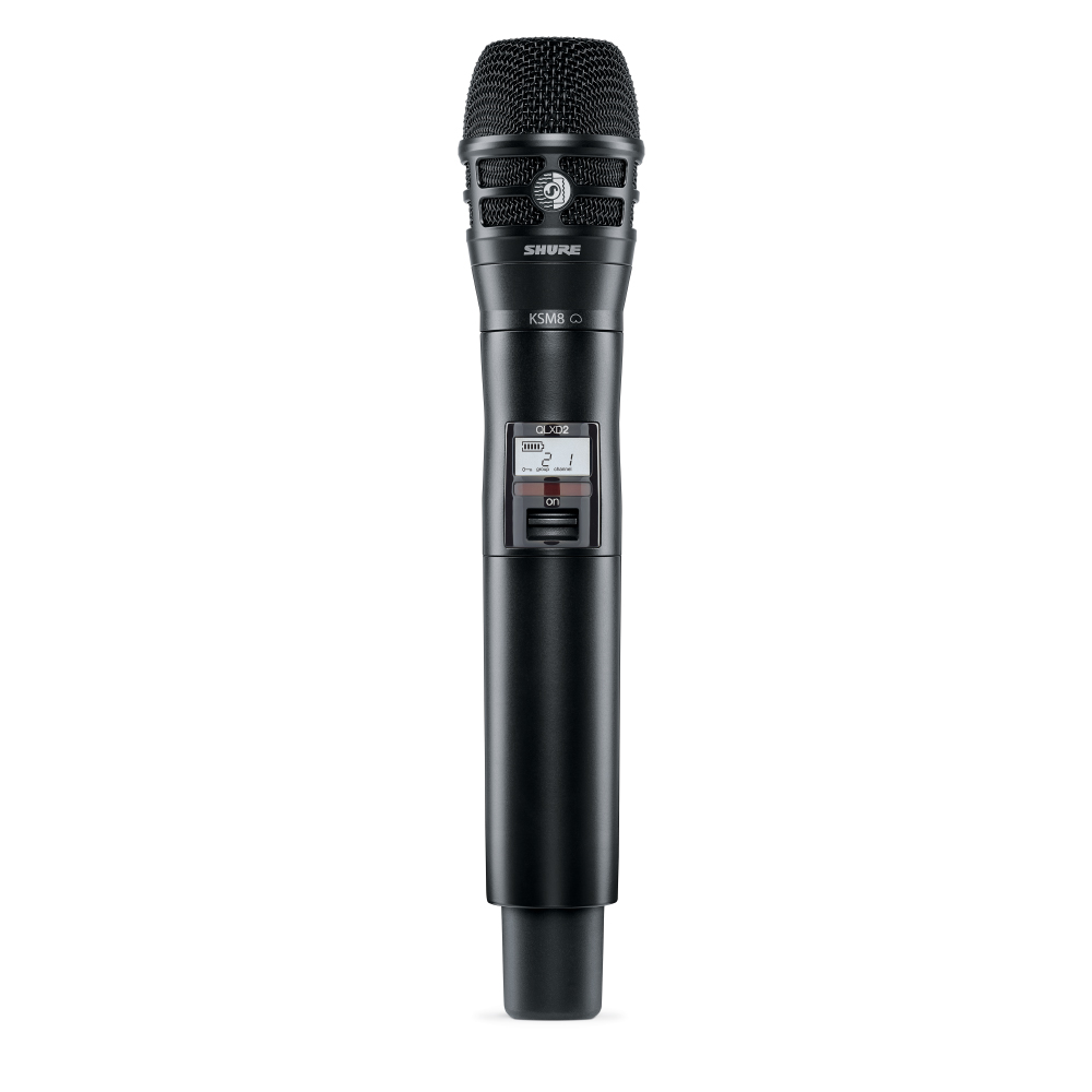 SHURE QLXD2/K8B-G51 Безжичен предавател с капсула KSM8 за QLXD системи
