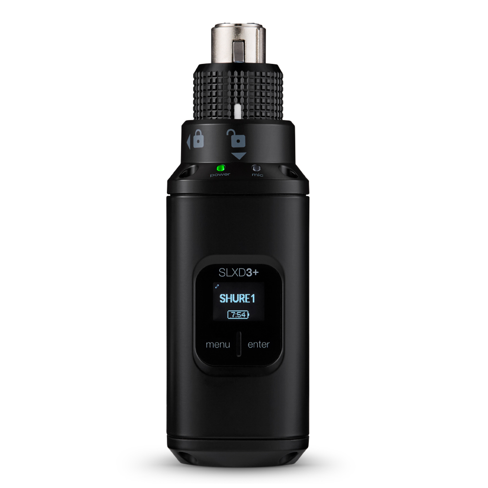 SHURE SLXD3+-G65 Plug-On Трансмитер за SLXD+ системи
