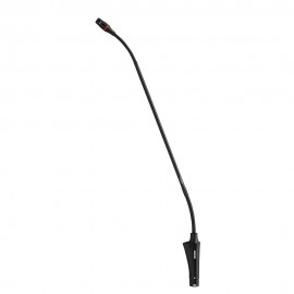 SHURE CVG18RS-B/C Конферентен микрофон с гъша шия 45.7см, индикатор светещ пръстен и Mute switch
