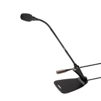 SHURE CVG12DS-B/C Конферентен микрофон с гъша шия 30.5см, включена база, LED индикатор и Mute switch