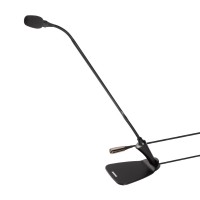 SHURE CVG18DS-B/C Конферентен микрофон с гъша шия 45.7см, включена база, LED индикатор и Mute switch