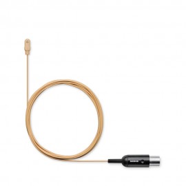 SHURE Duraplex DL4-MTQG Всепосочен субминиатюрен водоустойчив микрофон-брошка, тен