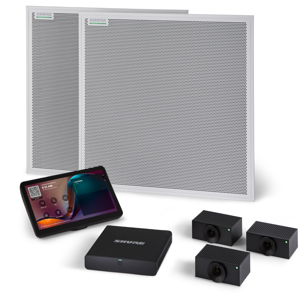 SHURE IMXRK80-E IntelliMix™ Room Kit 80 – Комплект за големи конферентни зали с многокамерна система
