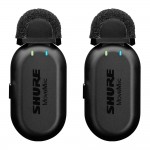 SHURE MV-TWO-Z6  два безжични микрофонa тип брошка за телефон