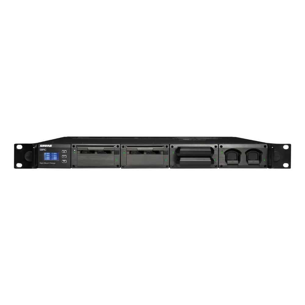 SHURE SBRC-E – Rack зарядна станция за акумулаторни батерии