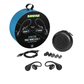 Безжични слушалки SHURE AONIC 215 Gen 2, черни