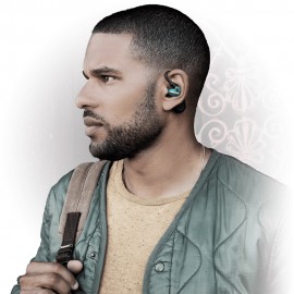 Безжични слушалки SHURE AONIC 215 Gen 2, сини