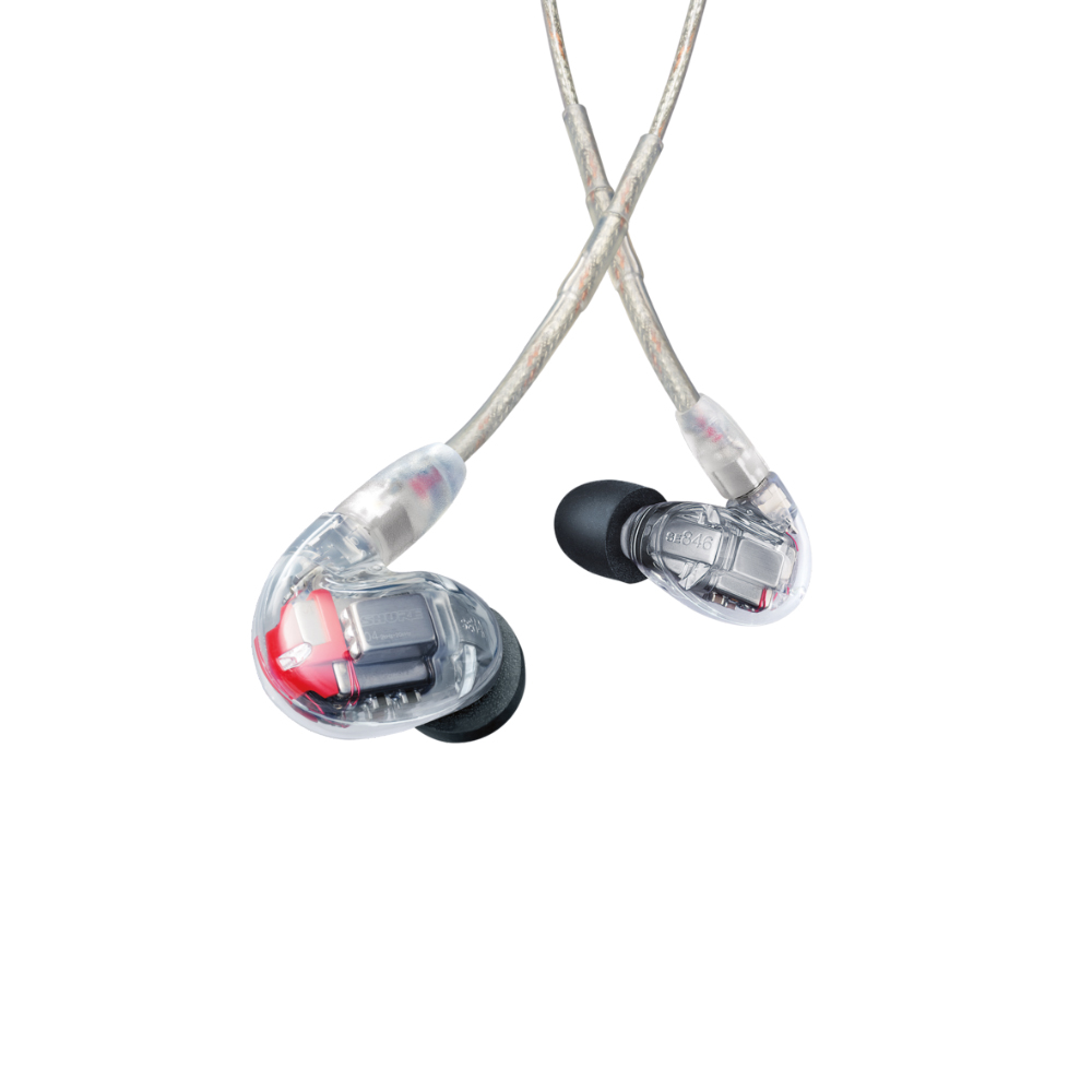 SHURE SE846 Gen 2 Професионални шумоизолиращи слушалки, прозрачни