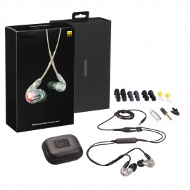 SHURE SE846 Gen 2 Професионални шумоизолиращи слушалки, прозрачни