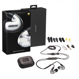 SHURE SE846 Gen 2 Професионални шумоизолиращи слушалки, сиви/графит