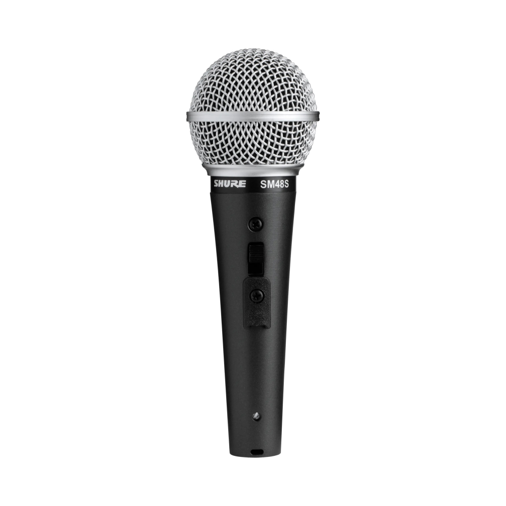 SHURE SM48S Динамичен кабелен микрофон с копче