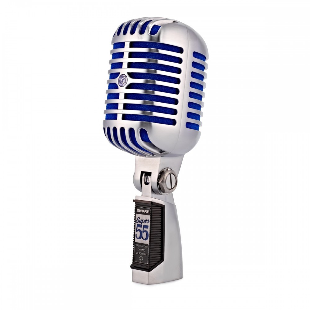 SHURE Super 55 Deluxе Вокален микрофон във винтидж стил
