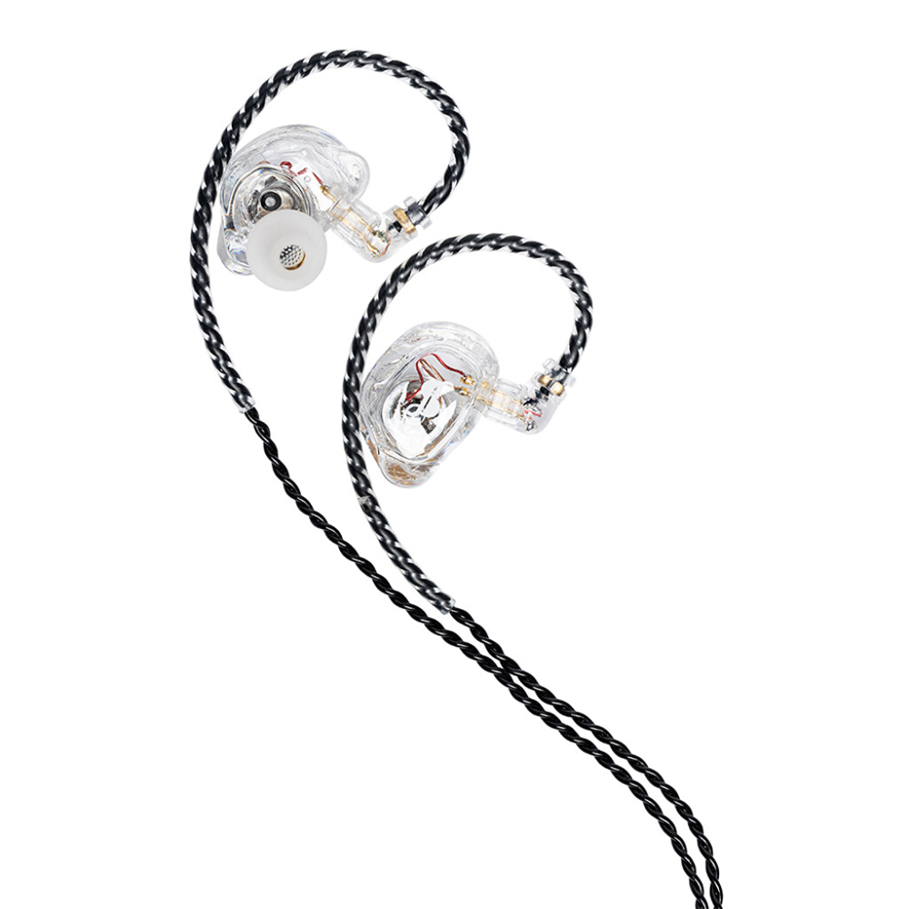 Мониторни in-ear слушалки с двоен драйвер прозрачни SPM−235 TR