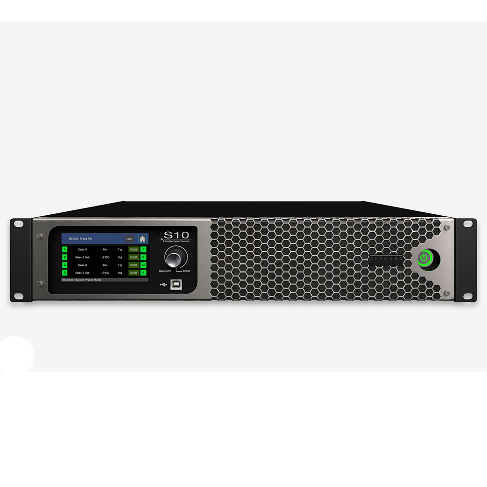 Seeburg S10 Усилвател 4x2400W, 4ohm
