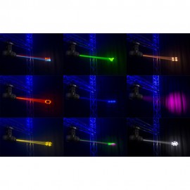 Комплект светлинни ефекти TIGER 17R 350W BEAM/SPOT 2бр в кейс
