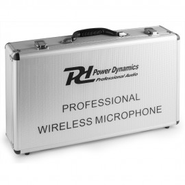 Безжичен микрофон четворен брошка/хедсет PD504B UHF 4x50CH