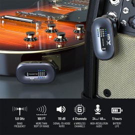 Безжичен инструментален микрофон Xvive A58MH