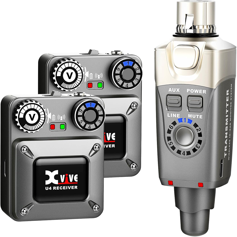 Двойна мониторинг система без слушалки Xvive U4R2