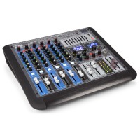 Смесителен пулт 4 моно + 2 стерео USB BT PDM-S804