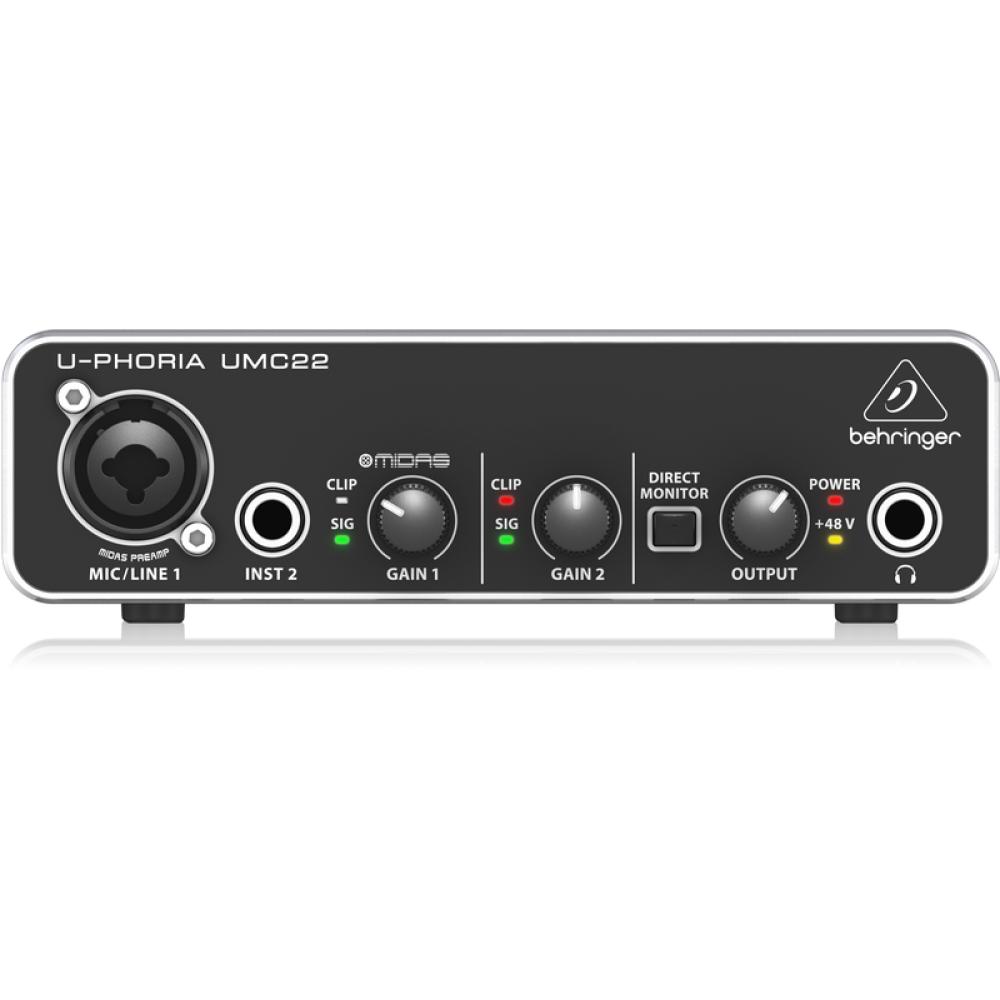 UMC22  USB Audio Interface
